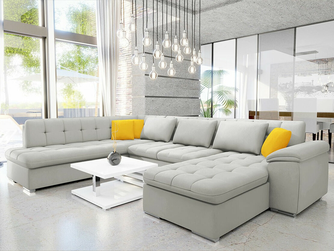 Corner sofa Comfivo Gemma VI (Venus Velvet 2921 + Venus Velvet 2916)