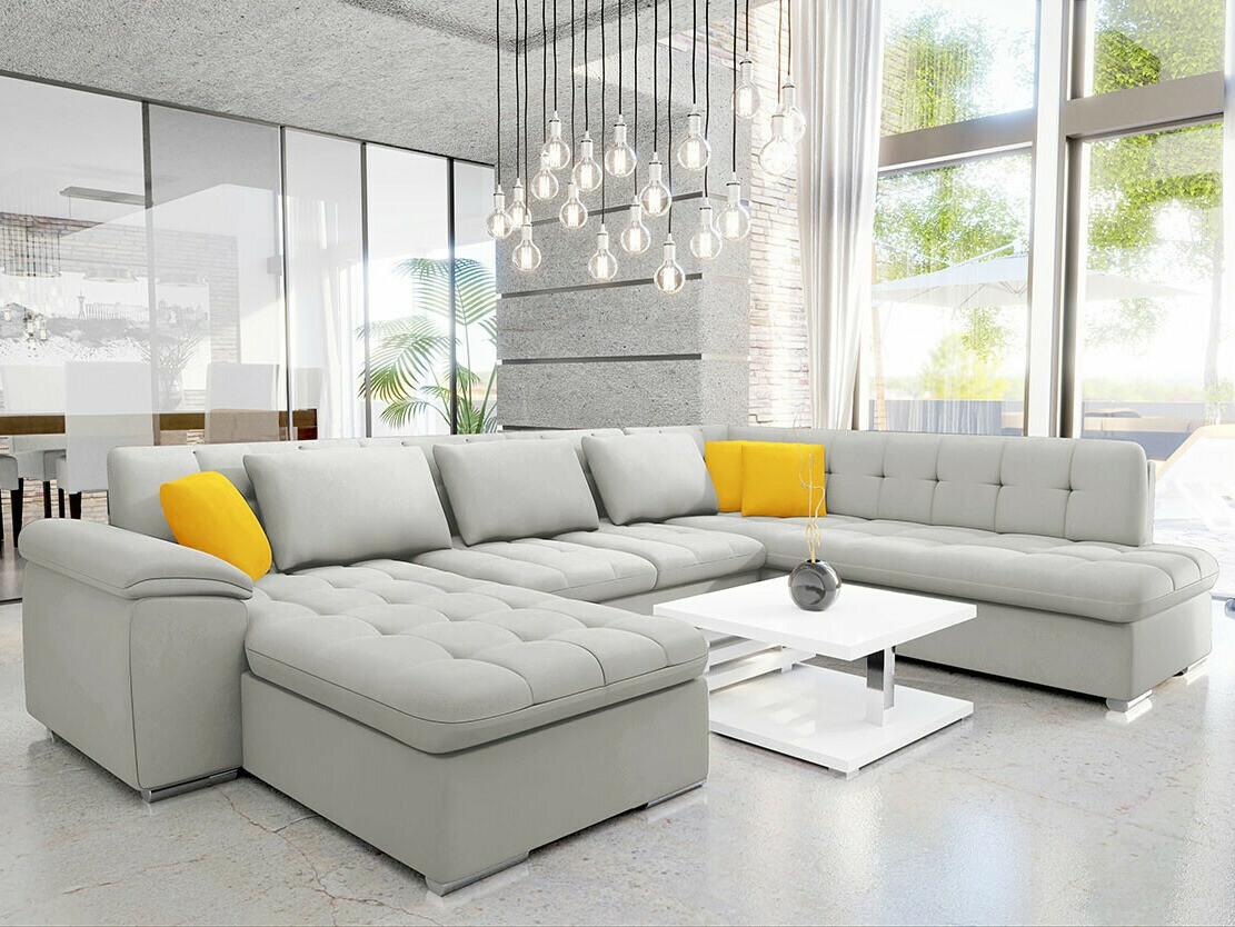 Corner sofa Comfivo Gemma VI (Venus Velvet 2921 + Venus Velvet 2916)