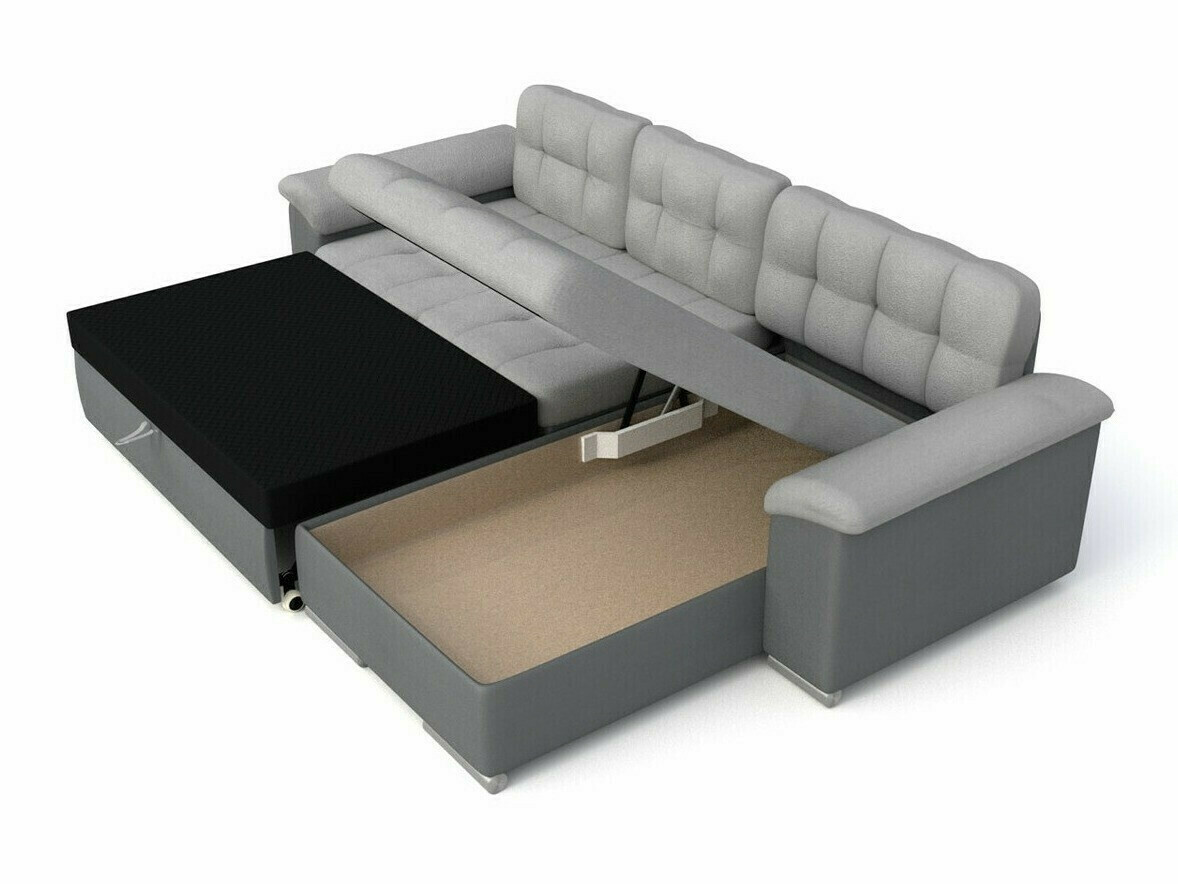 Corner sofa Comfivo Mica II (Venus Velvet 2911 + Prestige 2771)