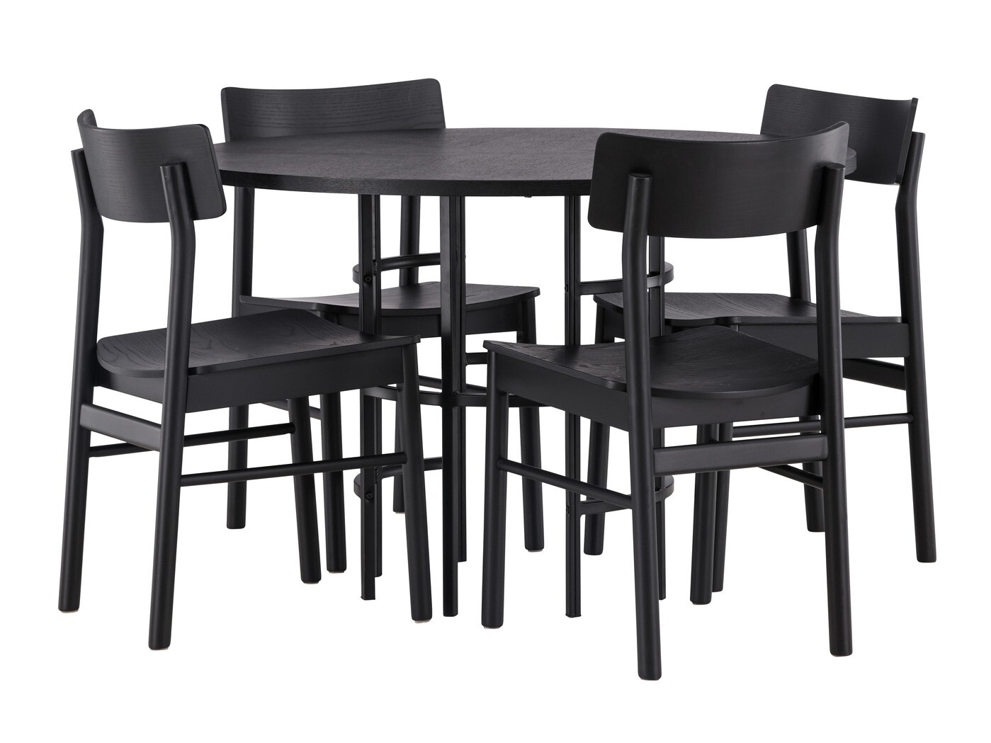 Dining set Dallas 4336 (Black)