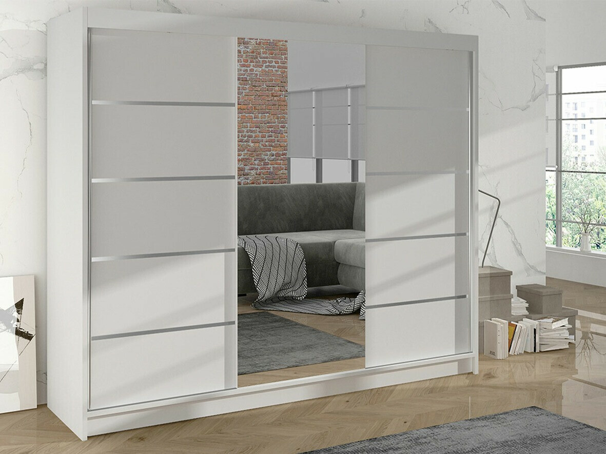 Wardrobe Closico Durion IV (White)