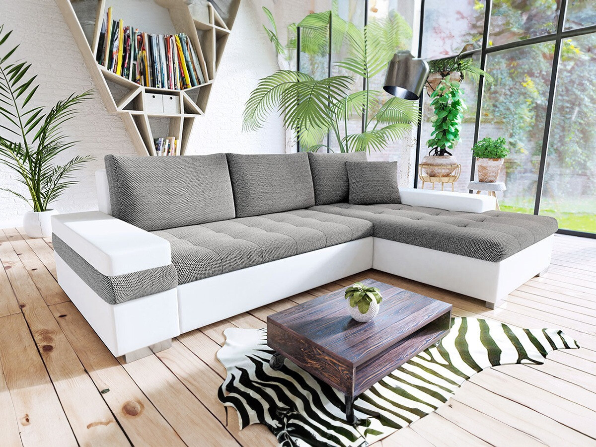 Corner sofa Comfivo Olivetum I (Soft 017 + Lawa 05)