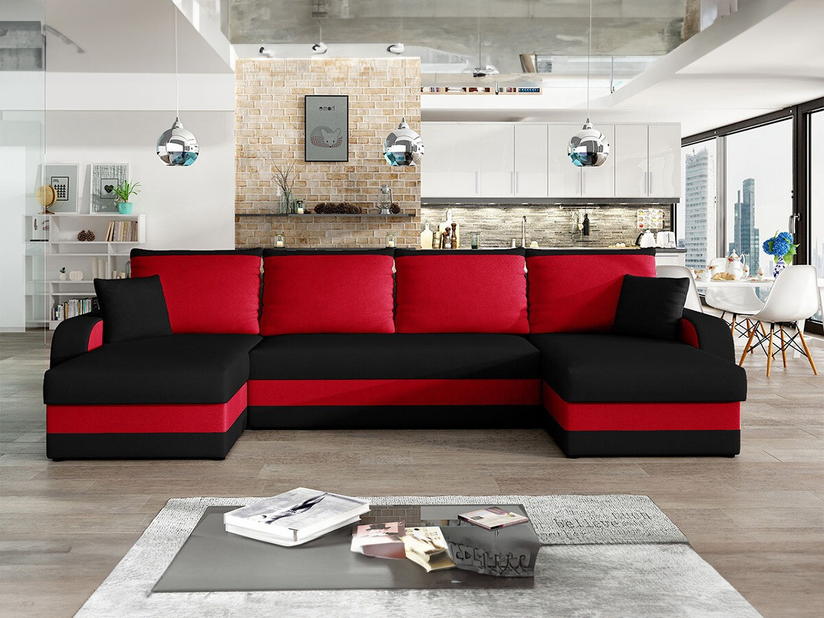 Corner sofa Comfivo Melissa IV (Mikrofaza 15 + Mikrofaza 22)