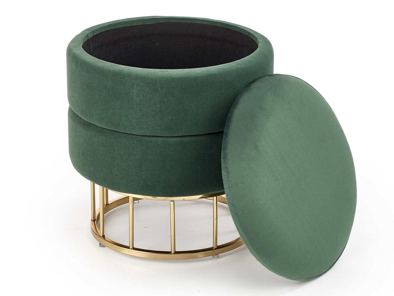 Ottoman Houston 819 (Dark green + Golden)