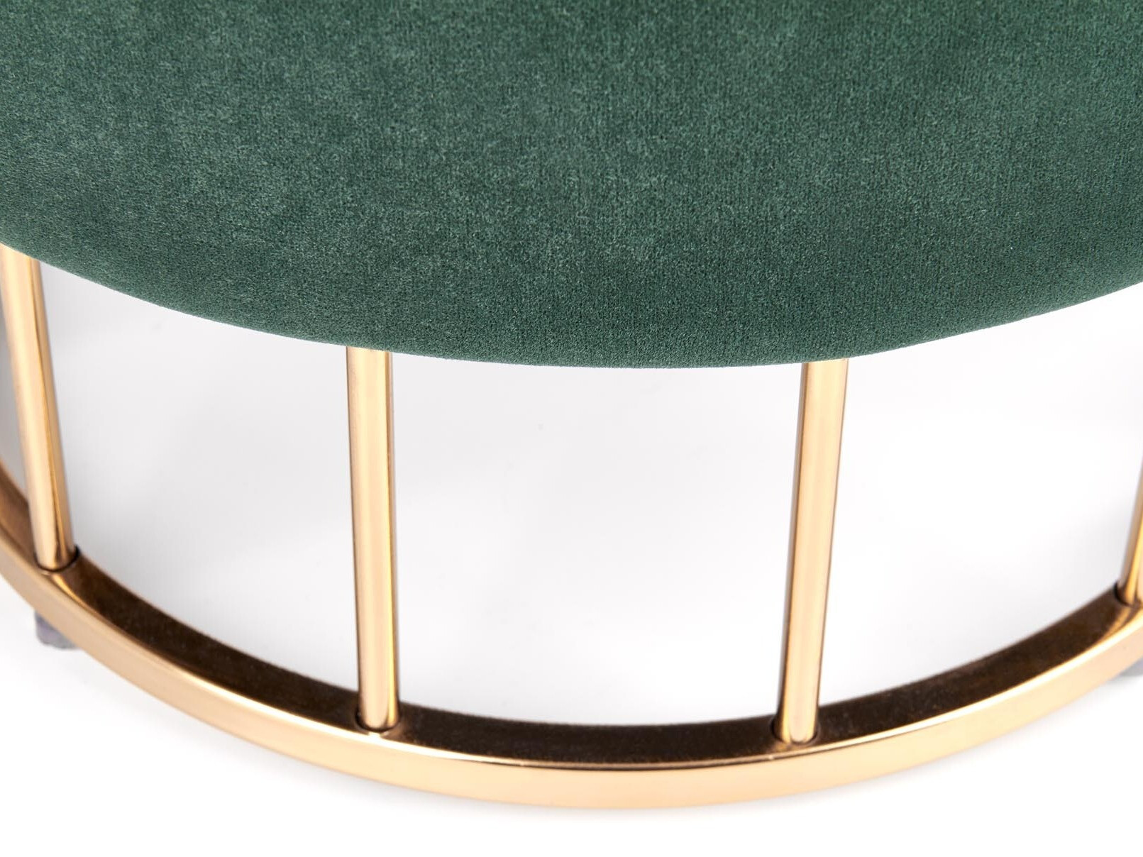 Ottoman Houston 819 (Dark green + Golden)