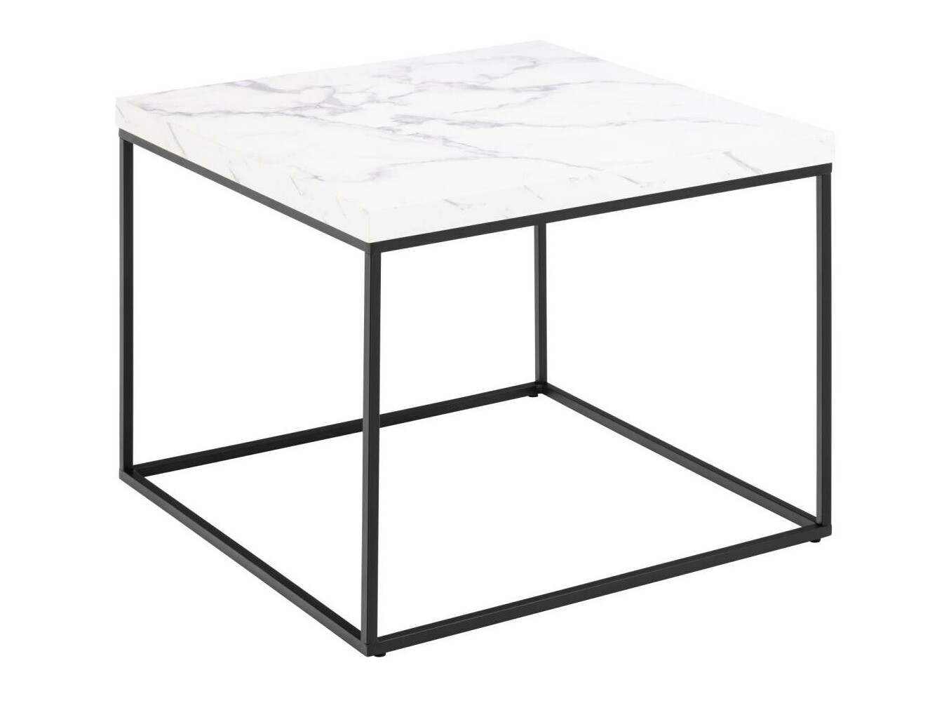 Coffee table Norsica 768 (Black + White marble)