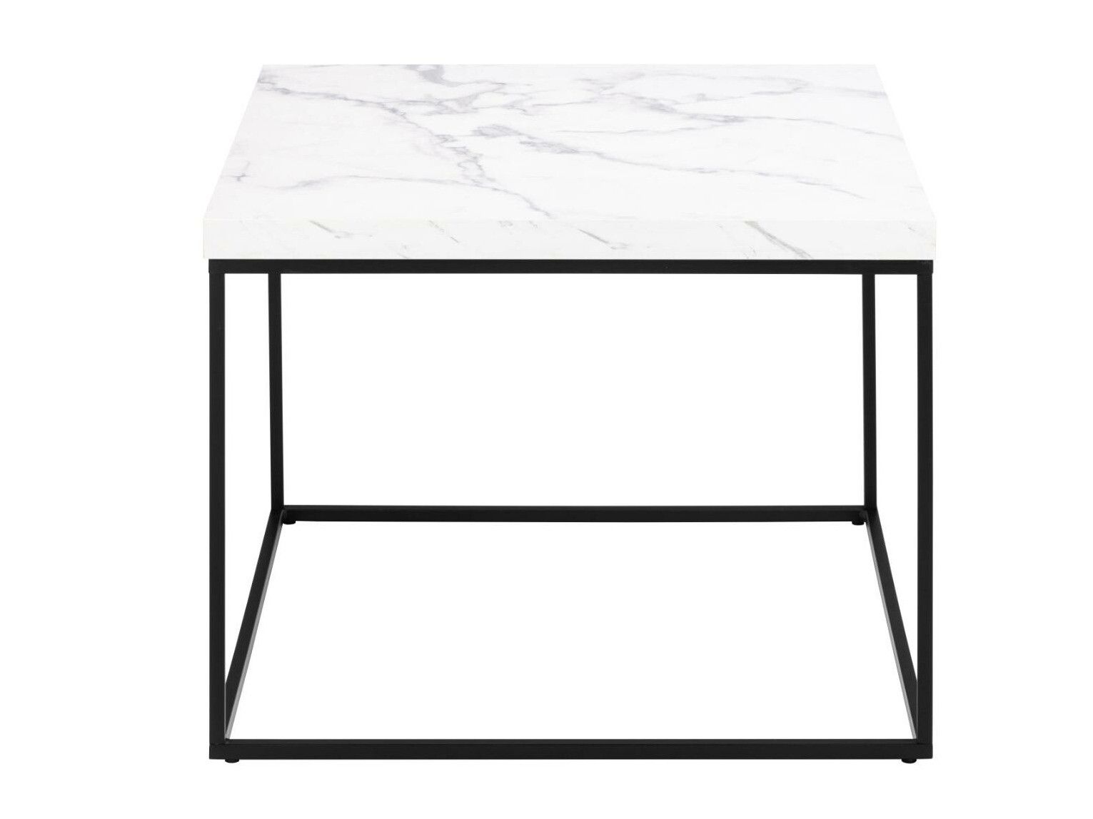 Coffee table Norsica 768 (Black + White marble)