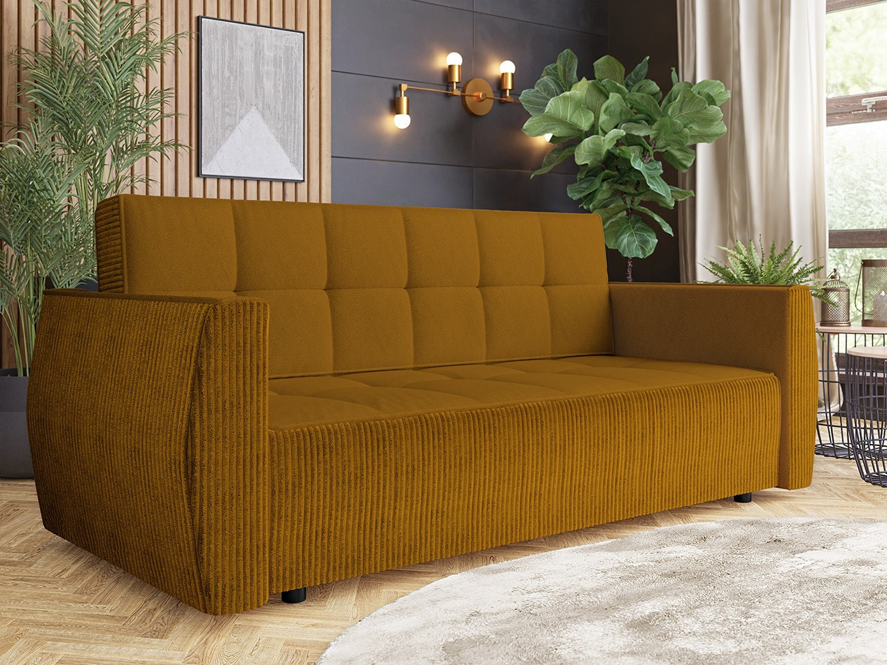 Sofa bed Edinburg 107 (Poso 01 + Kronos 01)