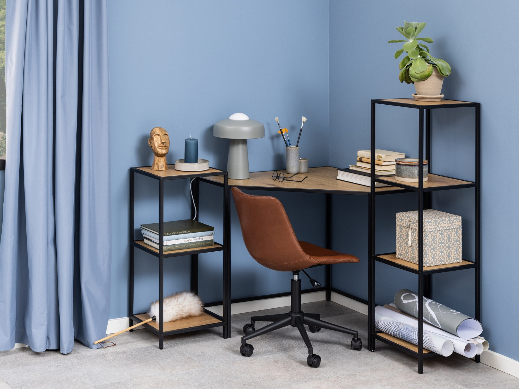 Bookcase Norsica Sevferi 195