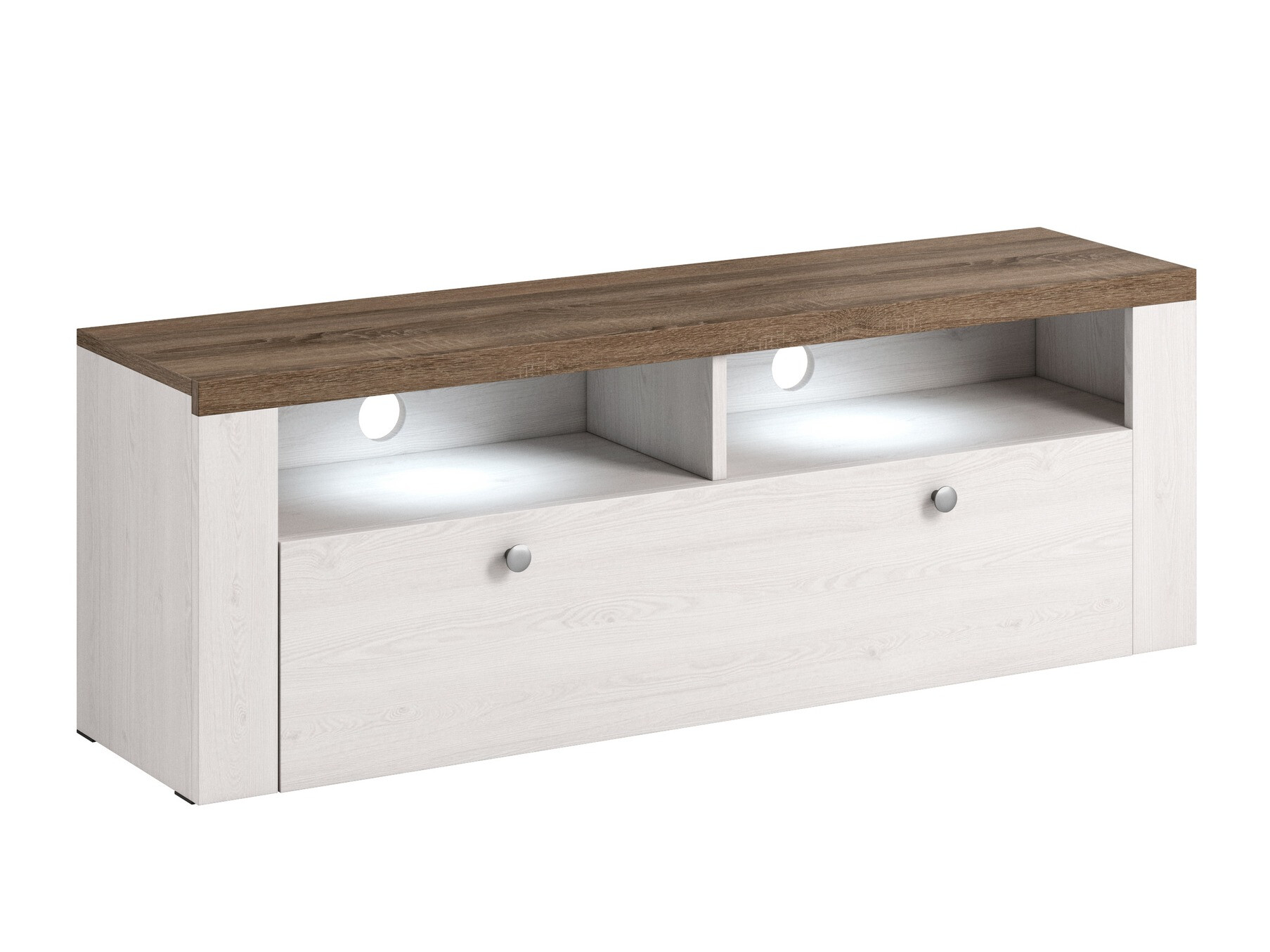 TV stand Salelbo 103 (Sibu larch + Trufel oak)