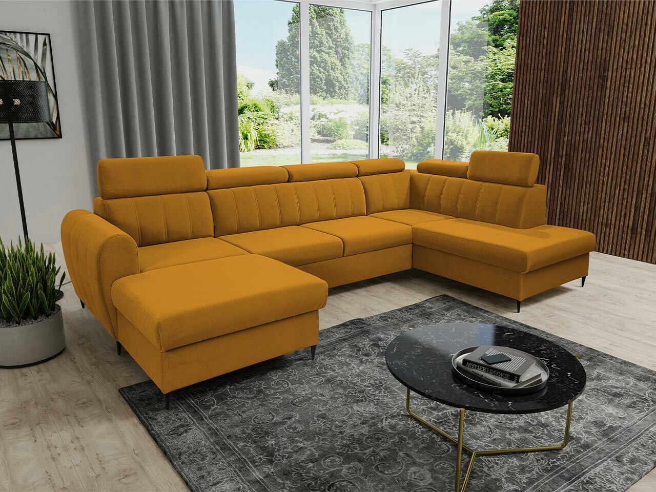 Corner sofa Temple 128 (Kronos 01)