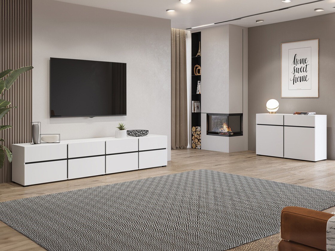 Living room set Alfere 107 (White)