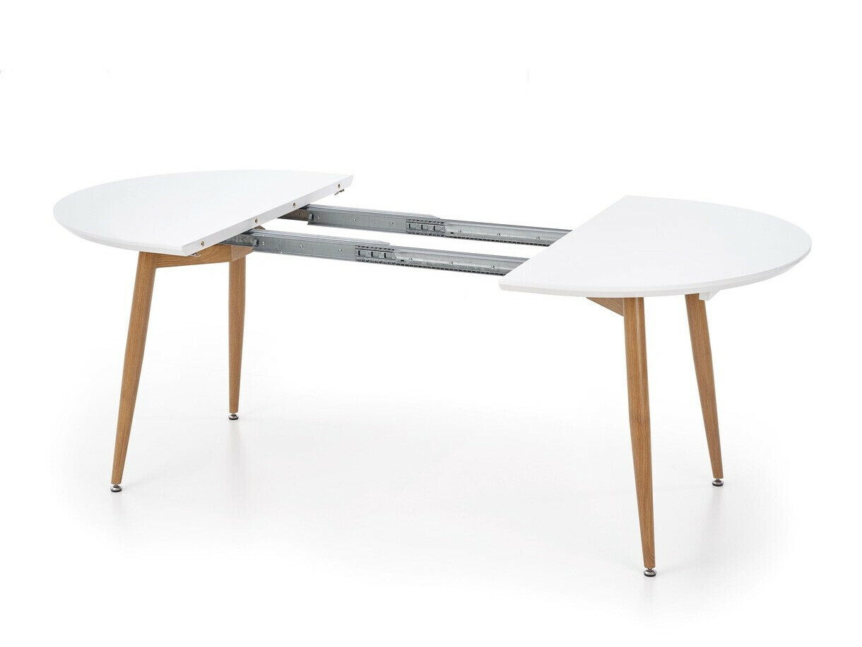 Table Houston Humus (White + Honey oak)