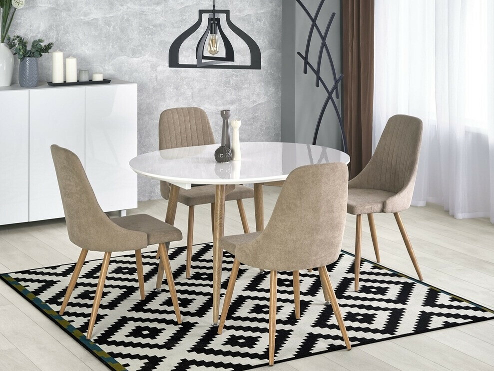 Table Houston Humus (White + San Remo oak)
