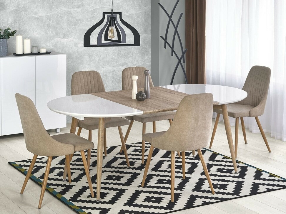 Table Houston Humus (White + San Remo oak)