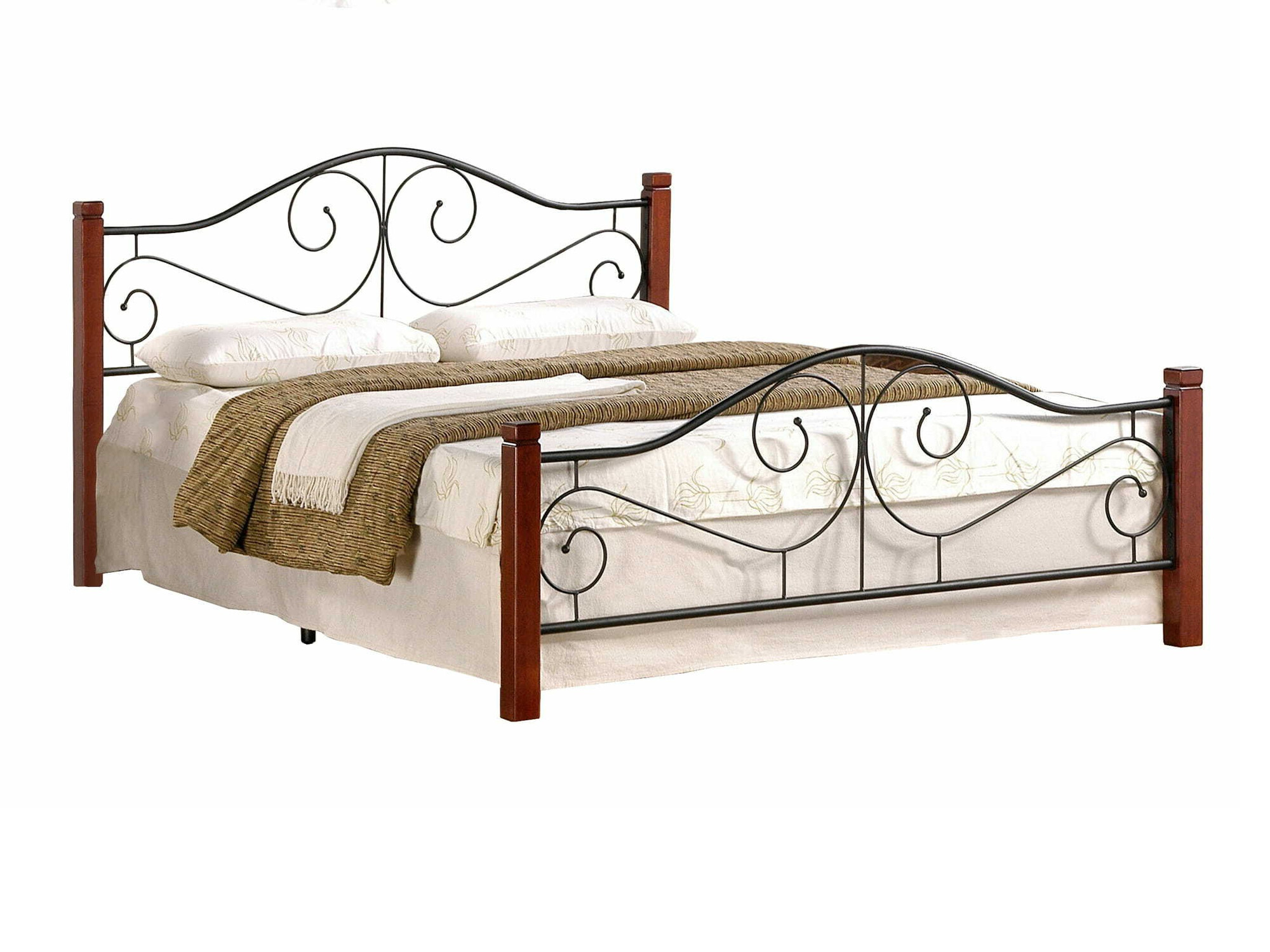 Bed Houston 574 (Cherry + Black)