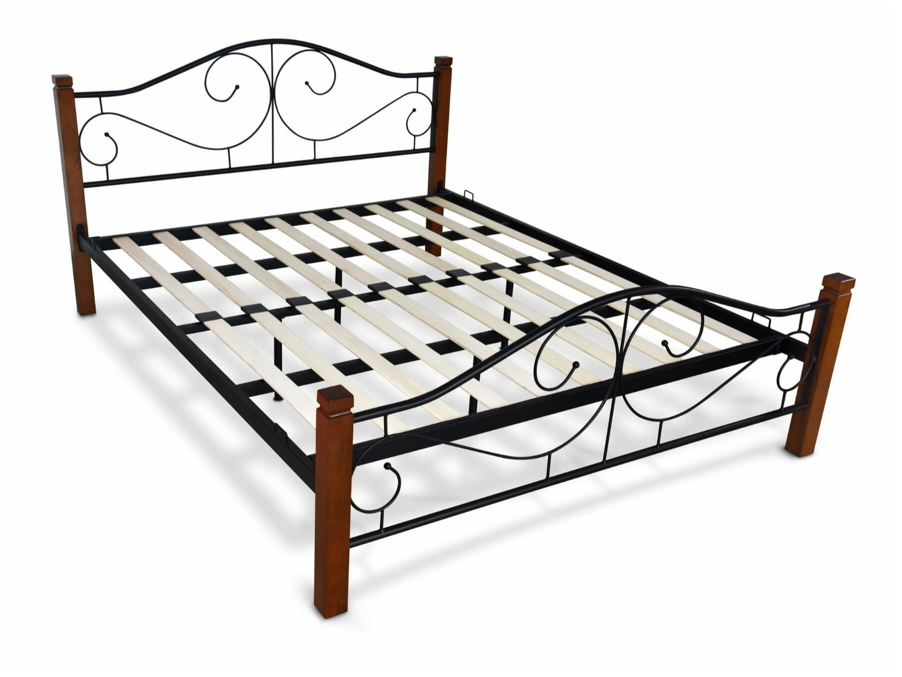 Bed Houston 574 (Cherry + Black)