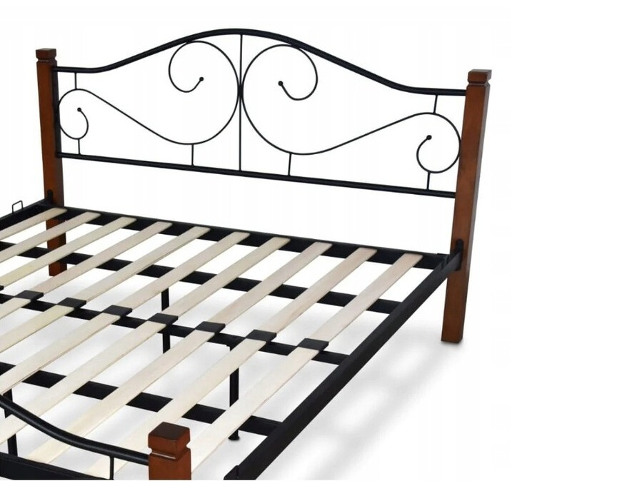 Bed Houston 574 (Cherry + Black)