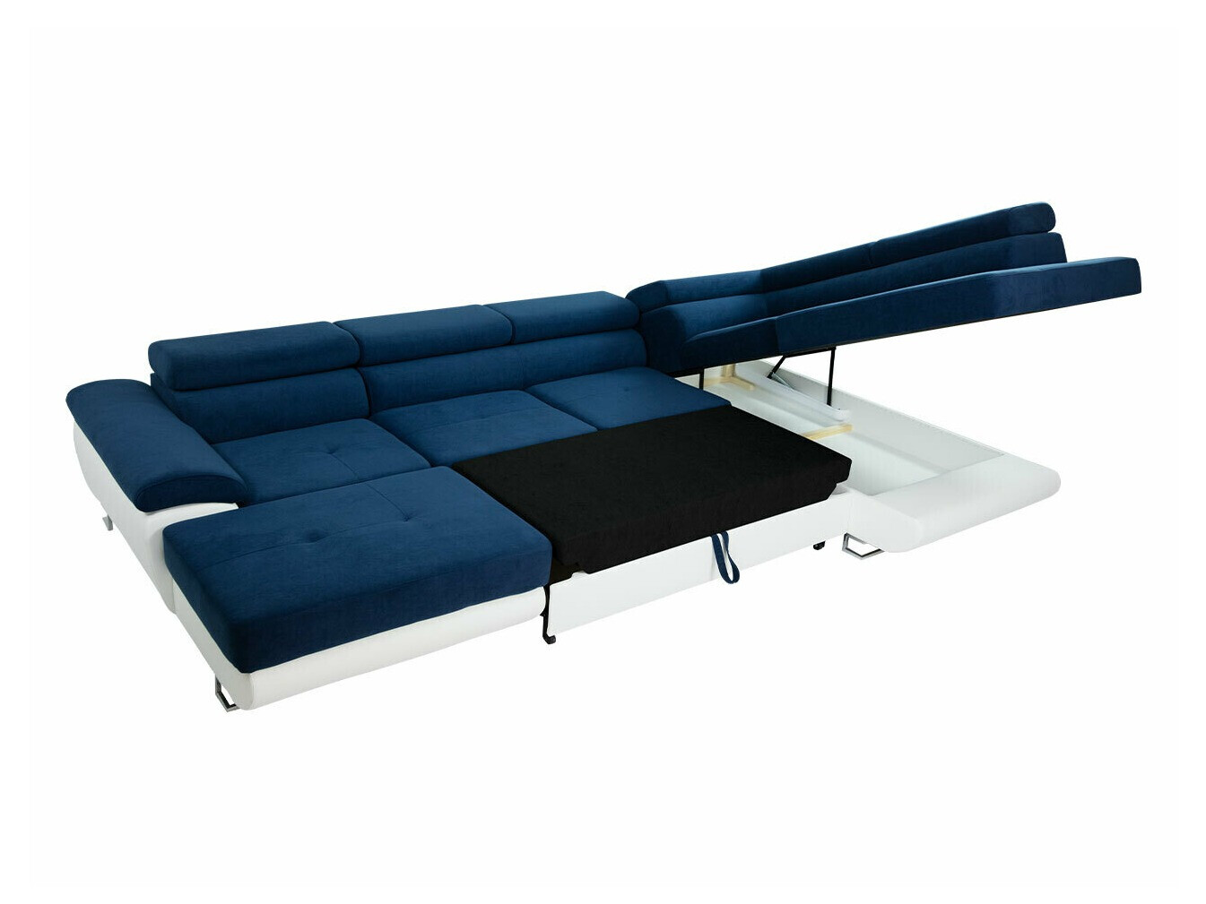 Corner sofa Comfivo Ruta IV (Uttario Velvet 2979 + Senegal 825)
