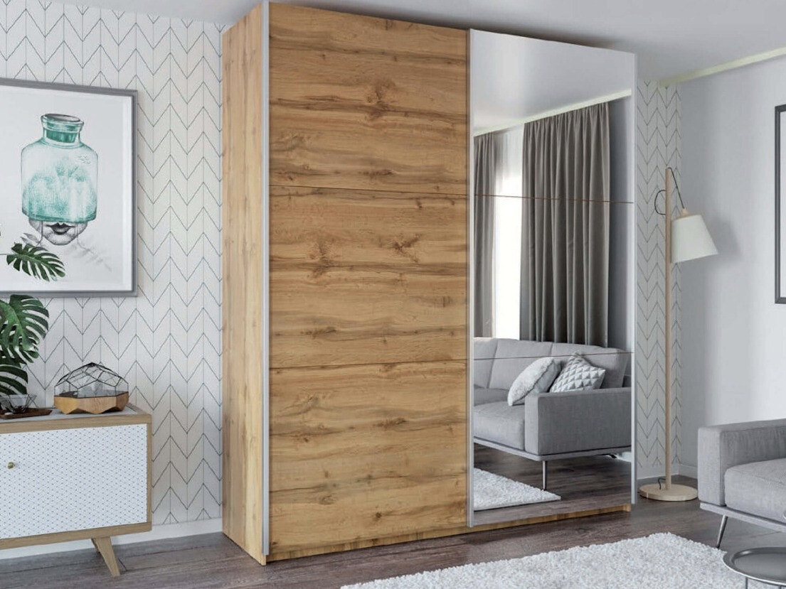 Wardrobe Honolulu 131 (Wotan Oak)