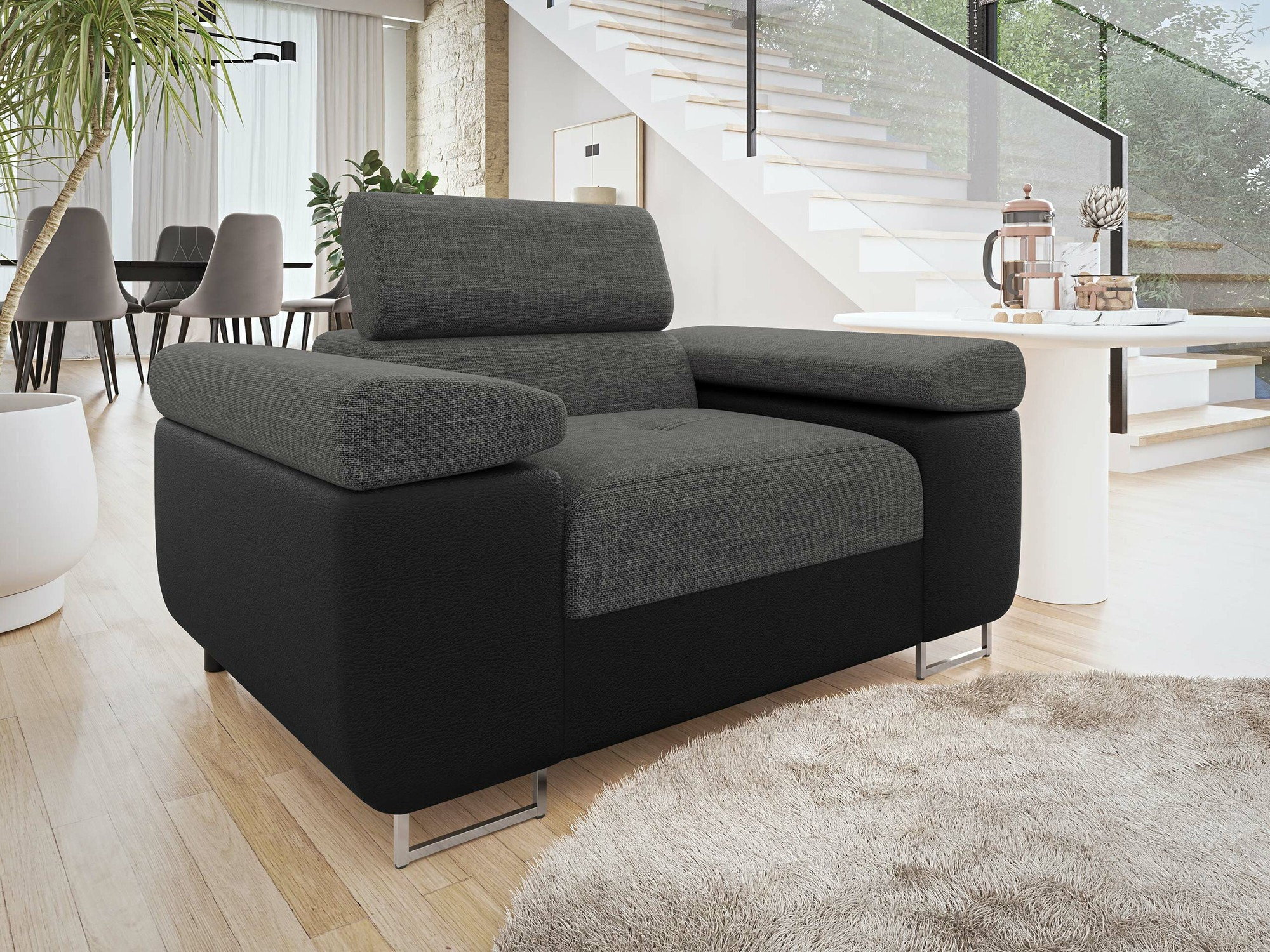 Armchair Comfivo Eliferu 106 (Soft 011 + Lux 06)