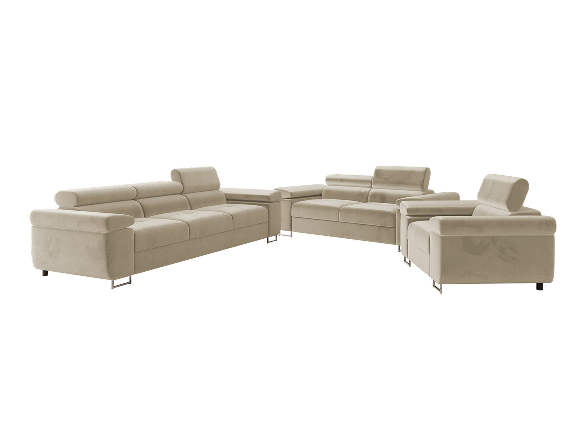 Upholstered furniture set Comfivo Vinetum (Manila 02)