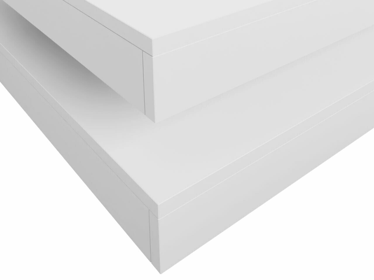 Coffee table transformer Comfivo Pisces (White)