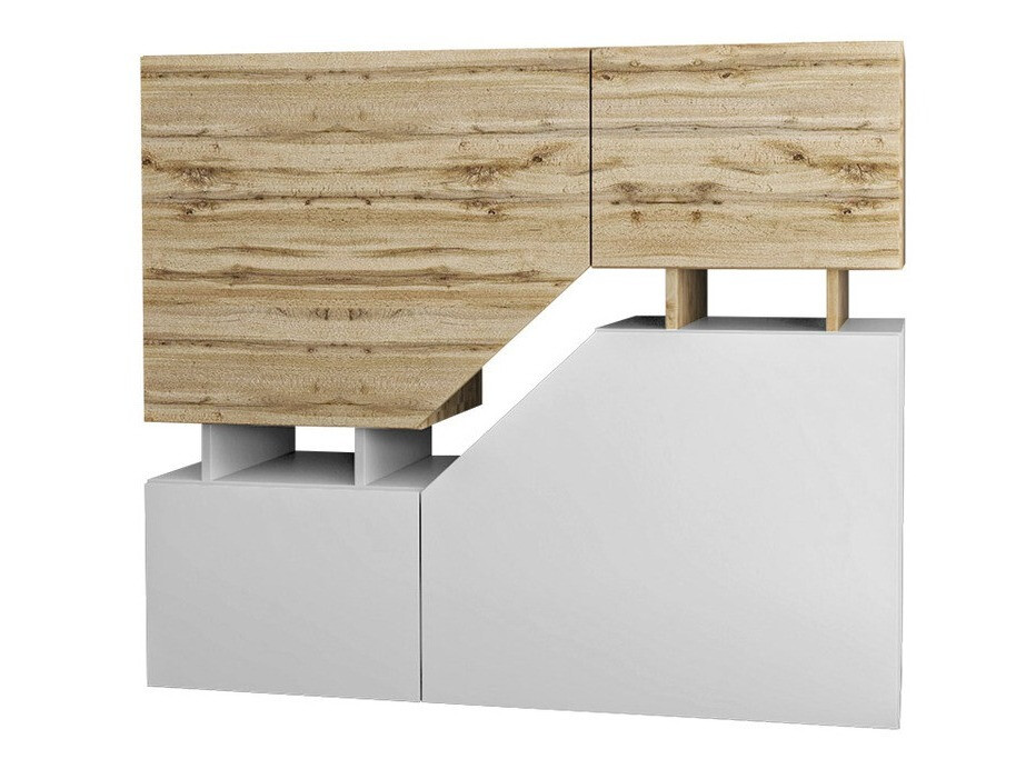 Sideboard Comfivo Daldune (Wotan Oak + White)