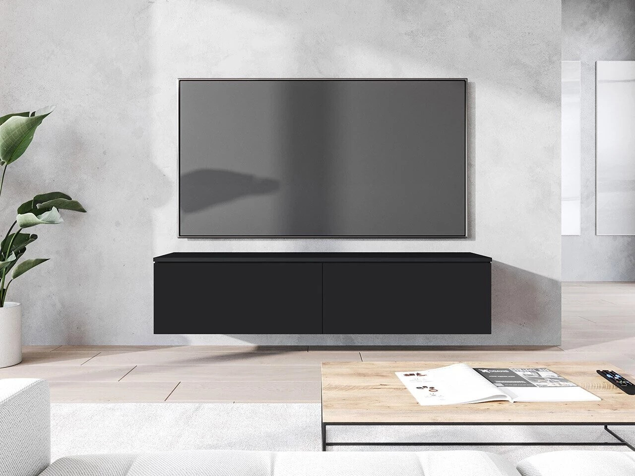 TV stand Scientia (Graphite)