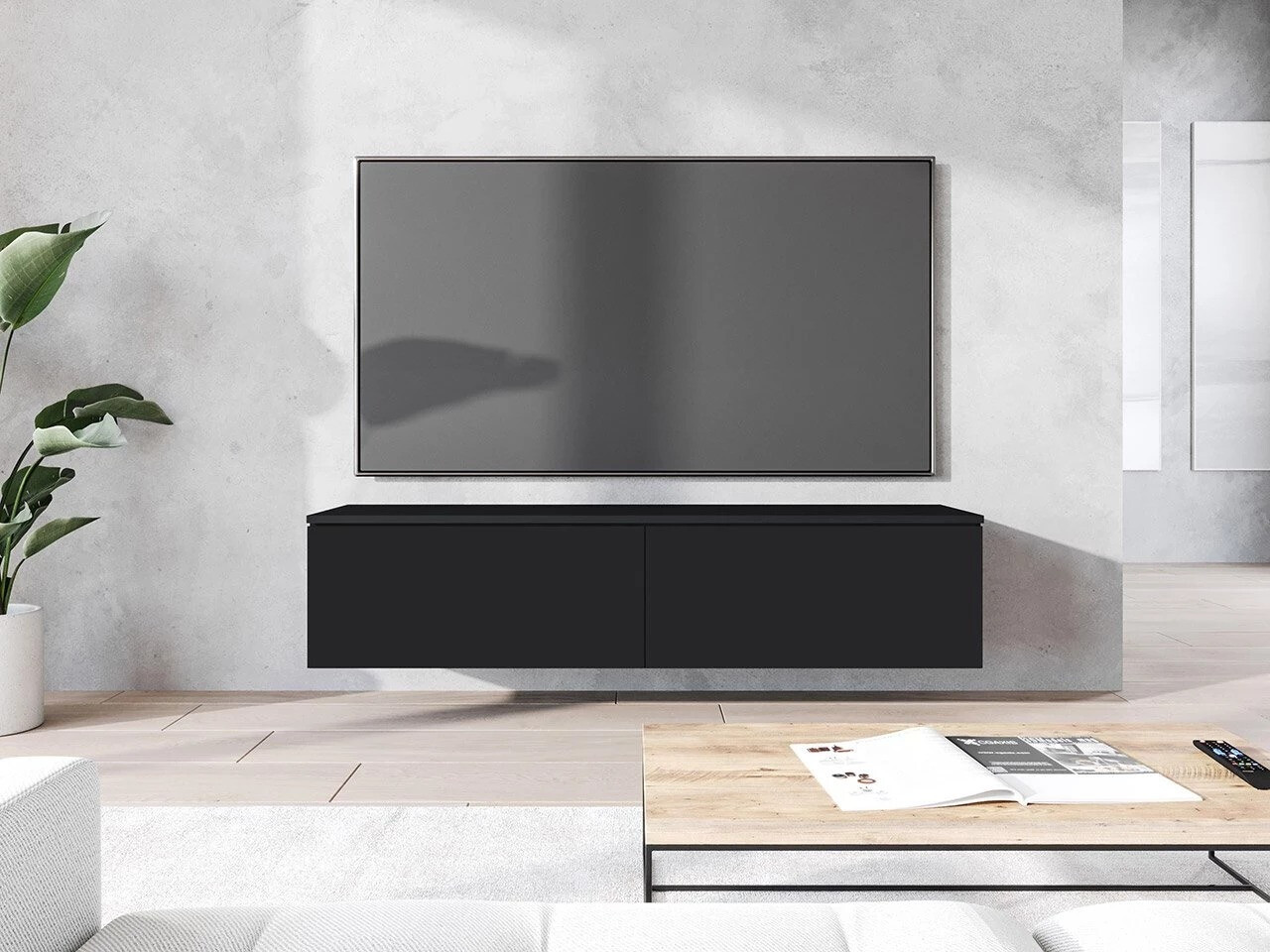 TV stand Scientia (Graphite)