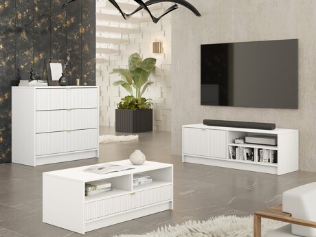 Living room set Comfivo Larmire 108 (White)