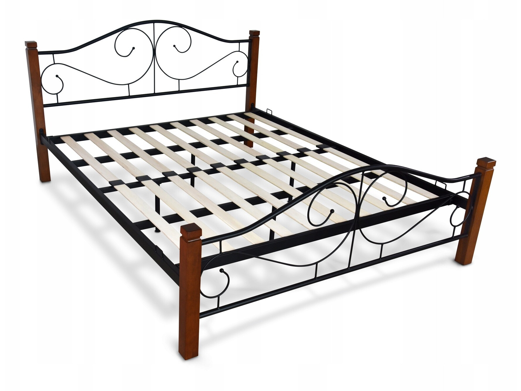 Bed Houston 574 (Cherry + Black)