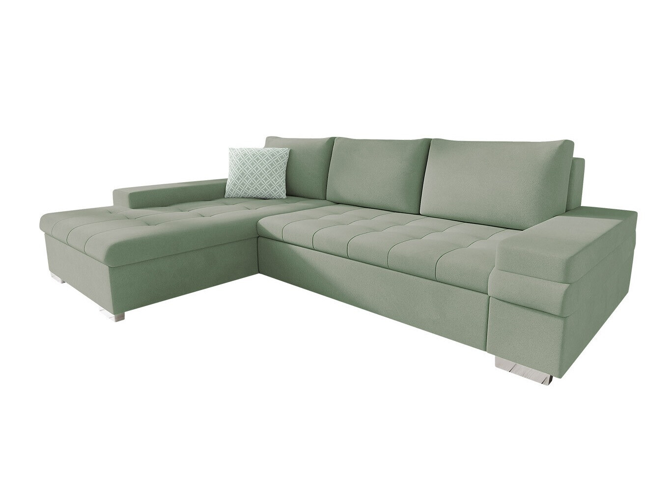 Corner sofa Comfivo Olivetum I (Uttario Velvet 2954 + Evo 29)