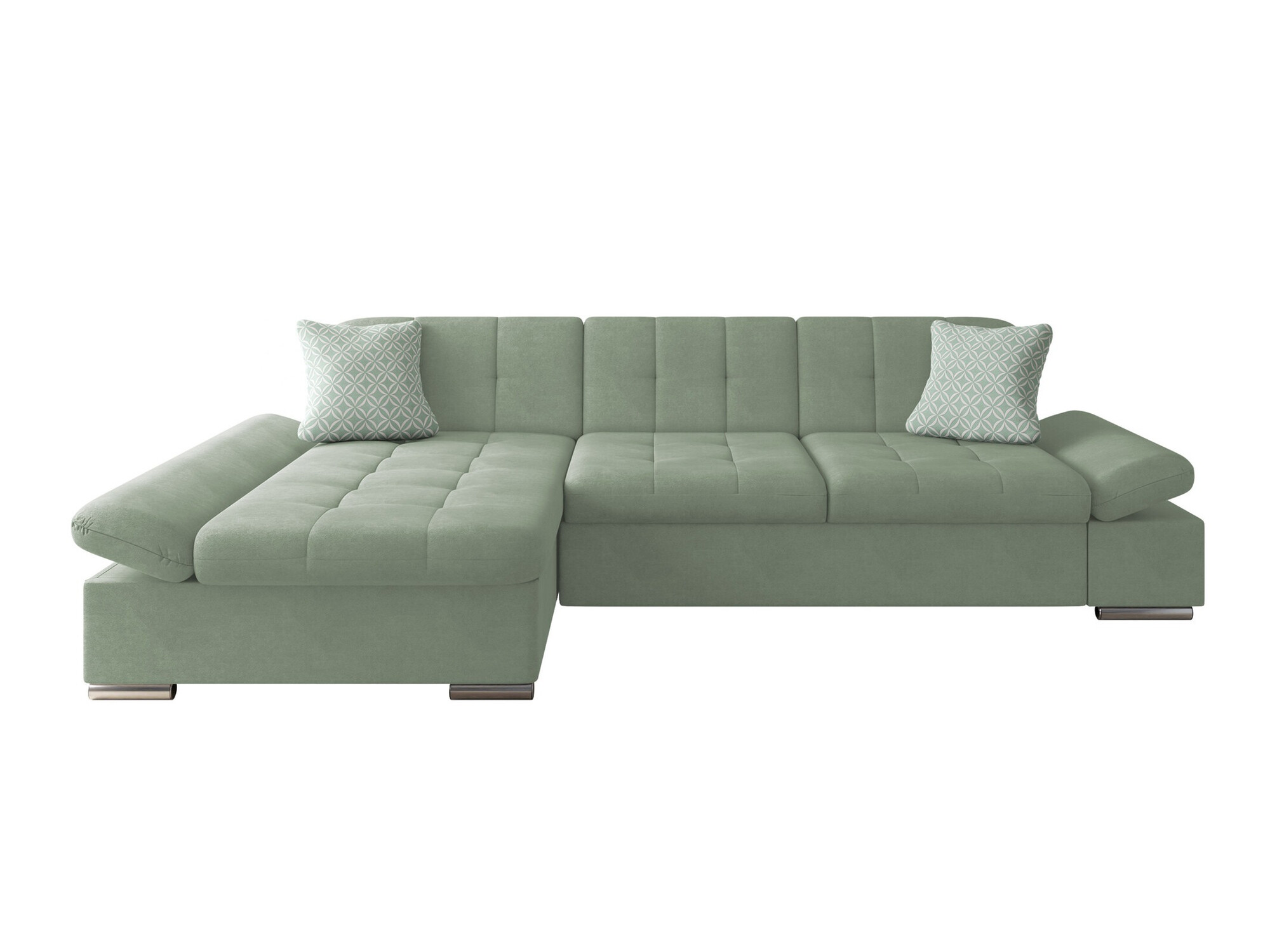 Corner sofa Comfivo Sanitas I (Uttario Velvet 2954 + Evo 29)