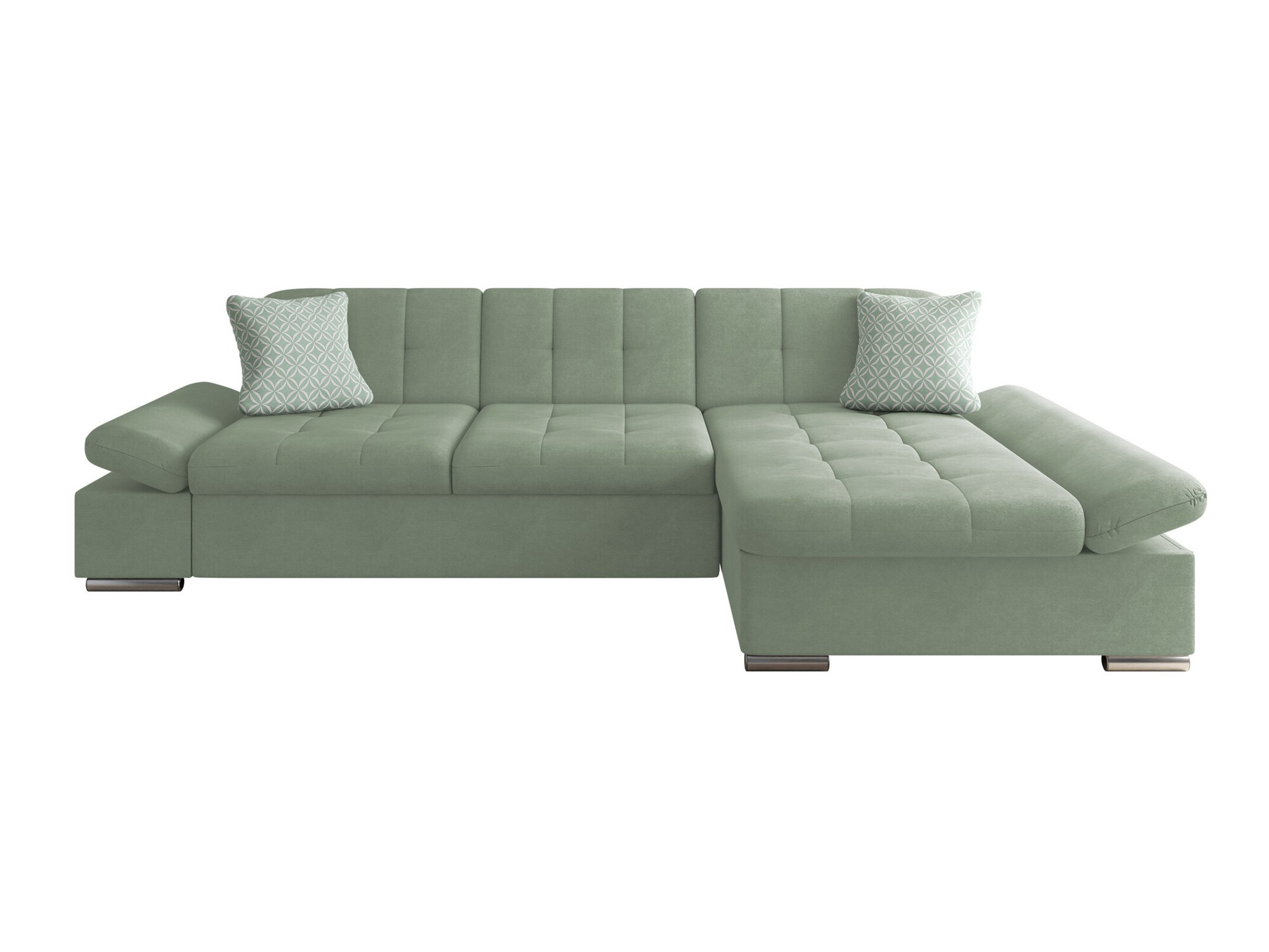 Corner sofa Comfivo Sanitas I (Uttario Velvet 2954 + Evo 29)