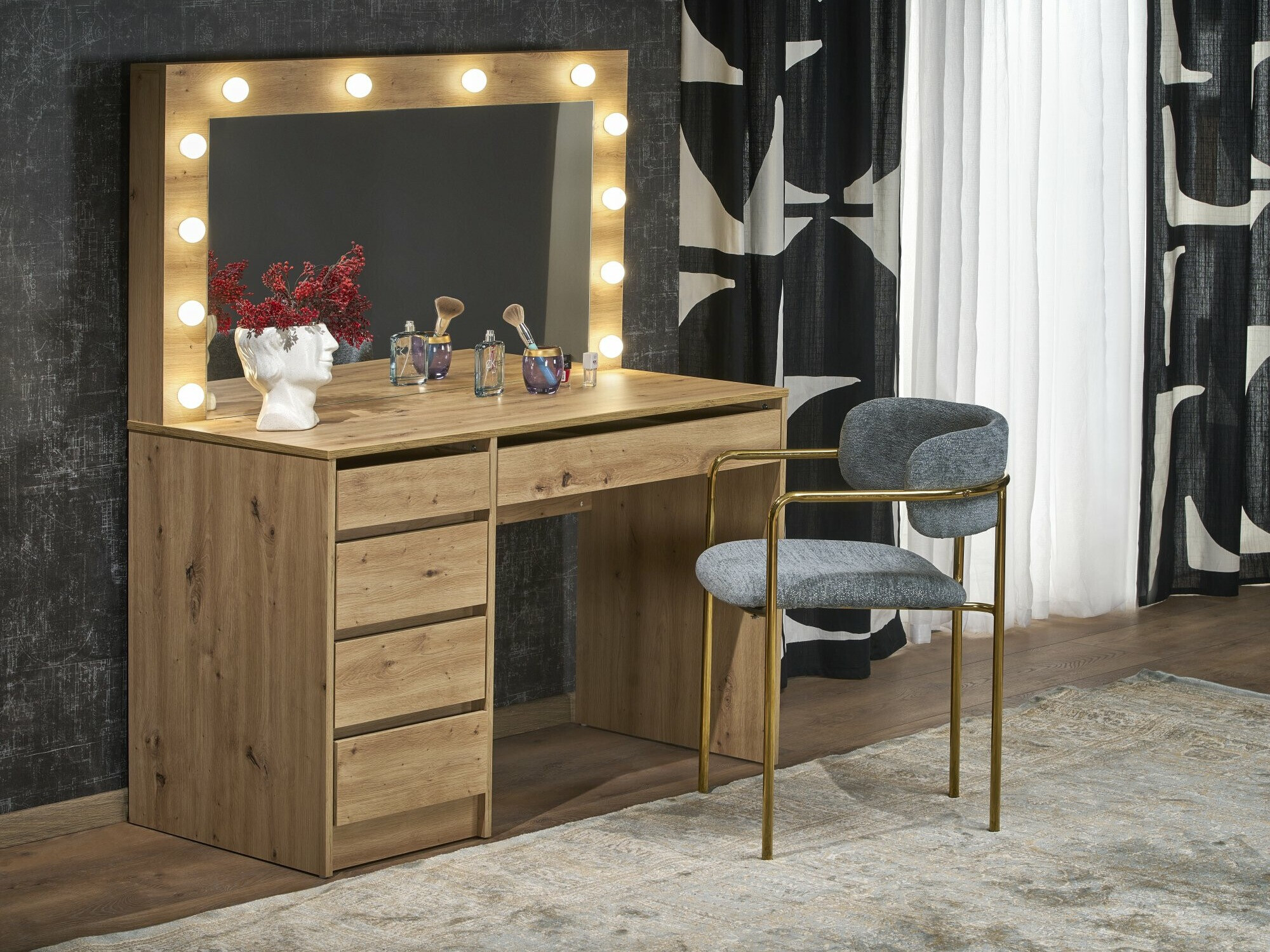 Dressing table Houston Gaudium I (Artisan oak)