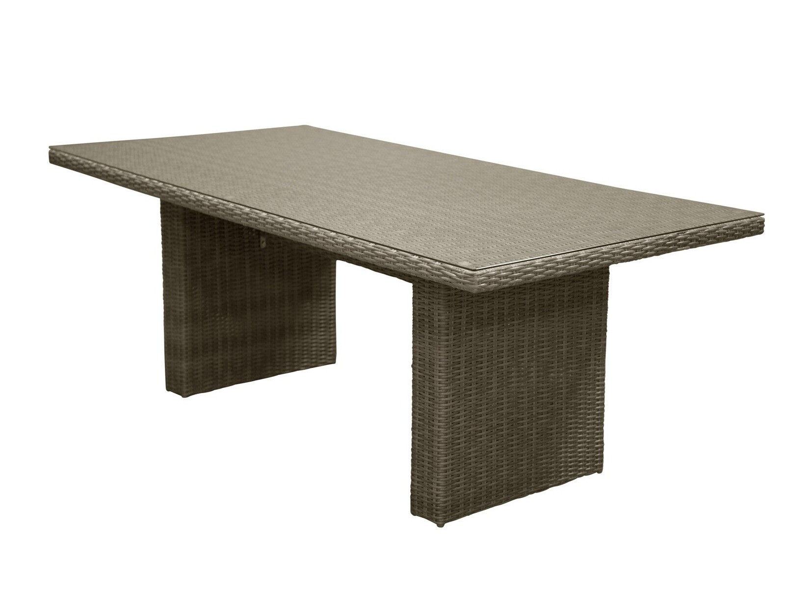 Table and chairs set Dallas 2201 (Light brown + Beige)