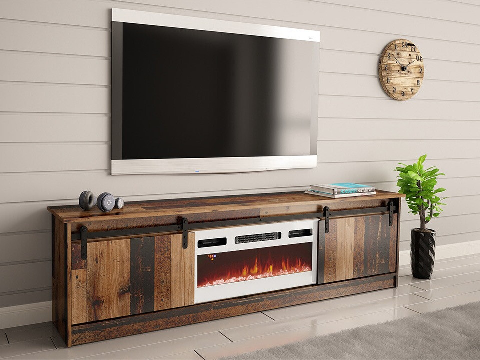 TV stand Charlotte 165 (Aged wood)