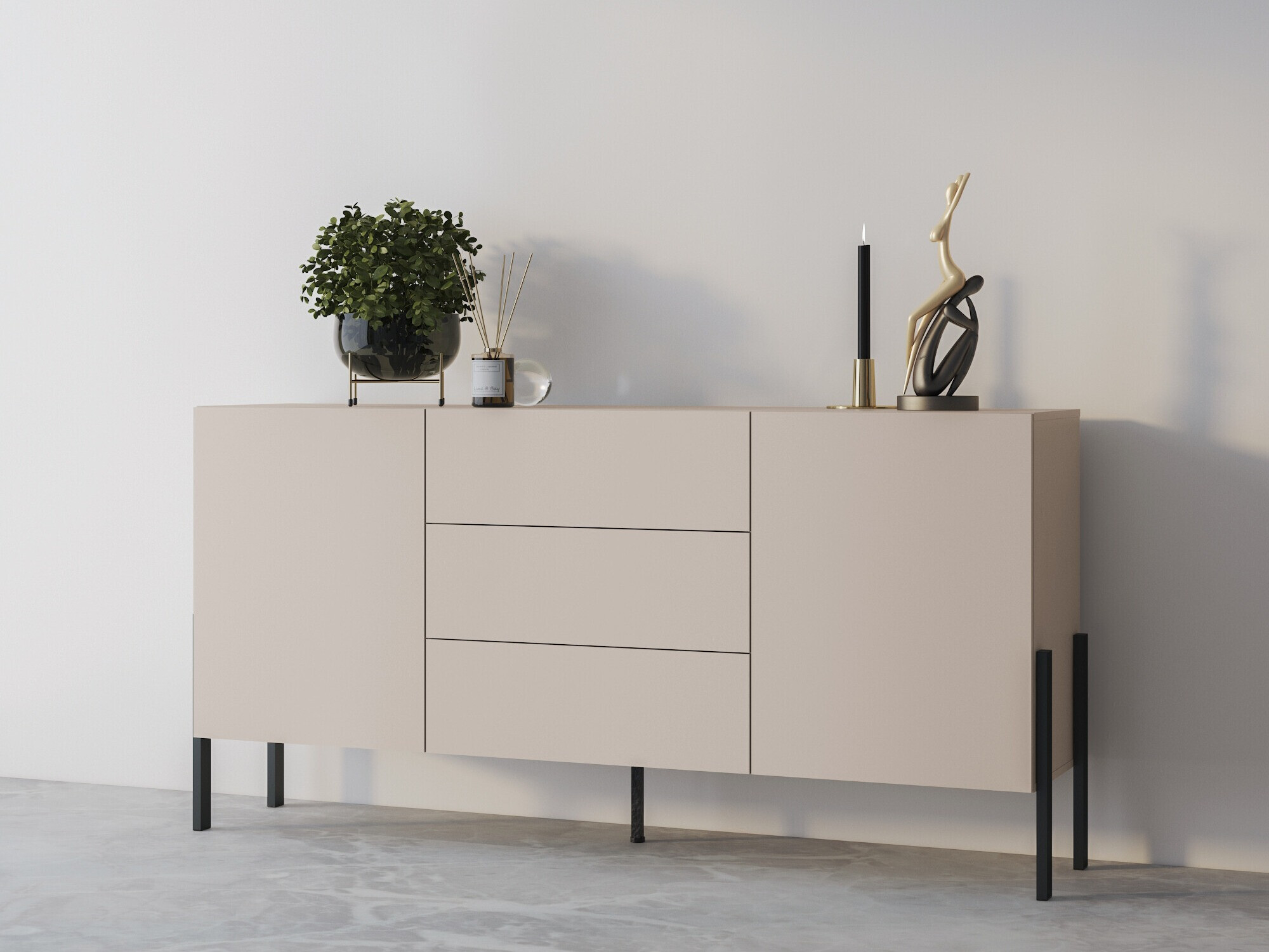 Chest of drawers Etsore 101 (Cashmere)