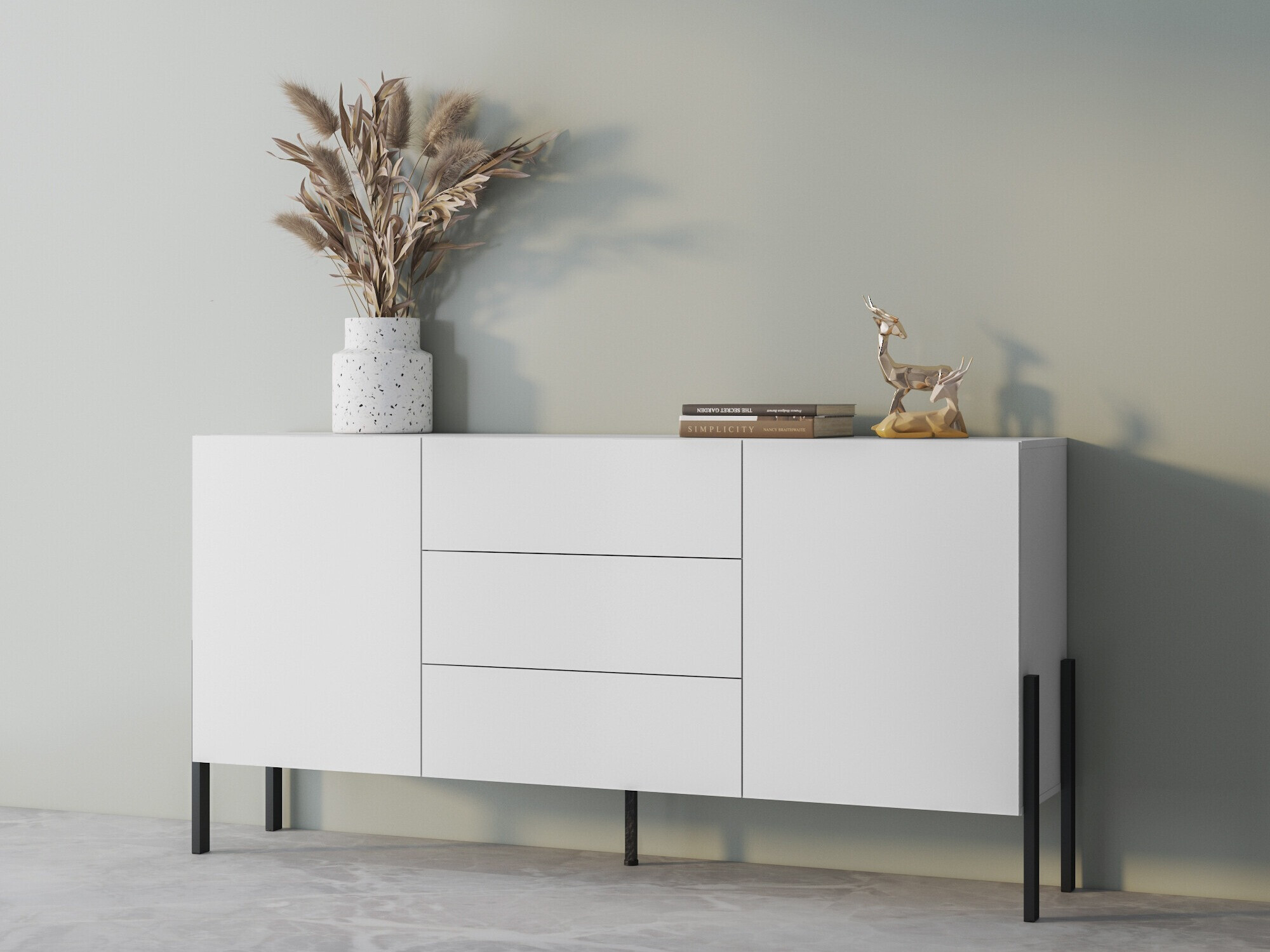 Chest of drawers Etsore 101 (White)