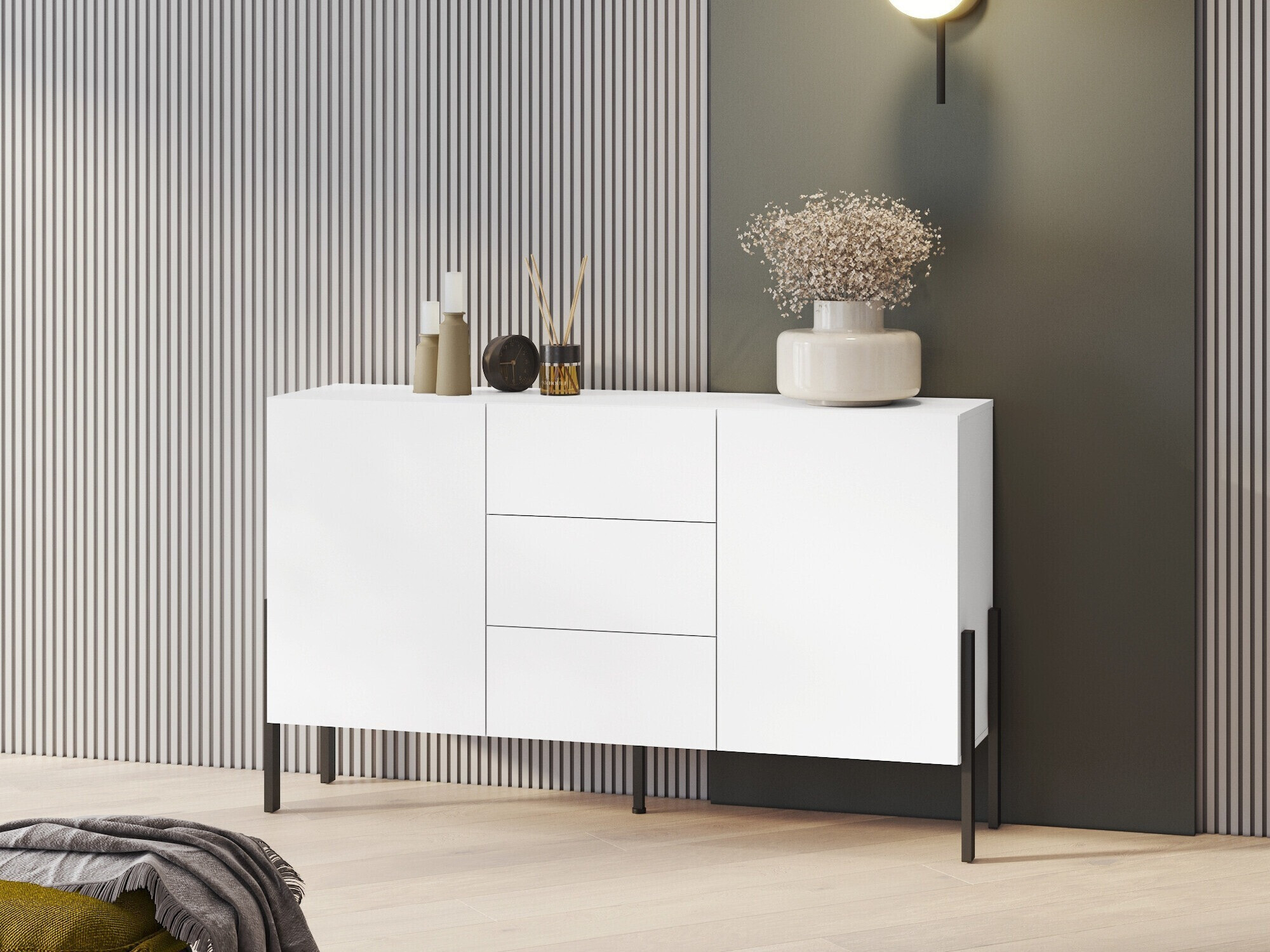 Chest of drawers Etsore 104 (White)