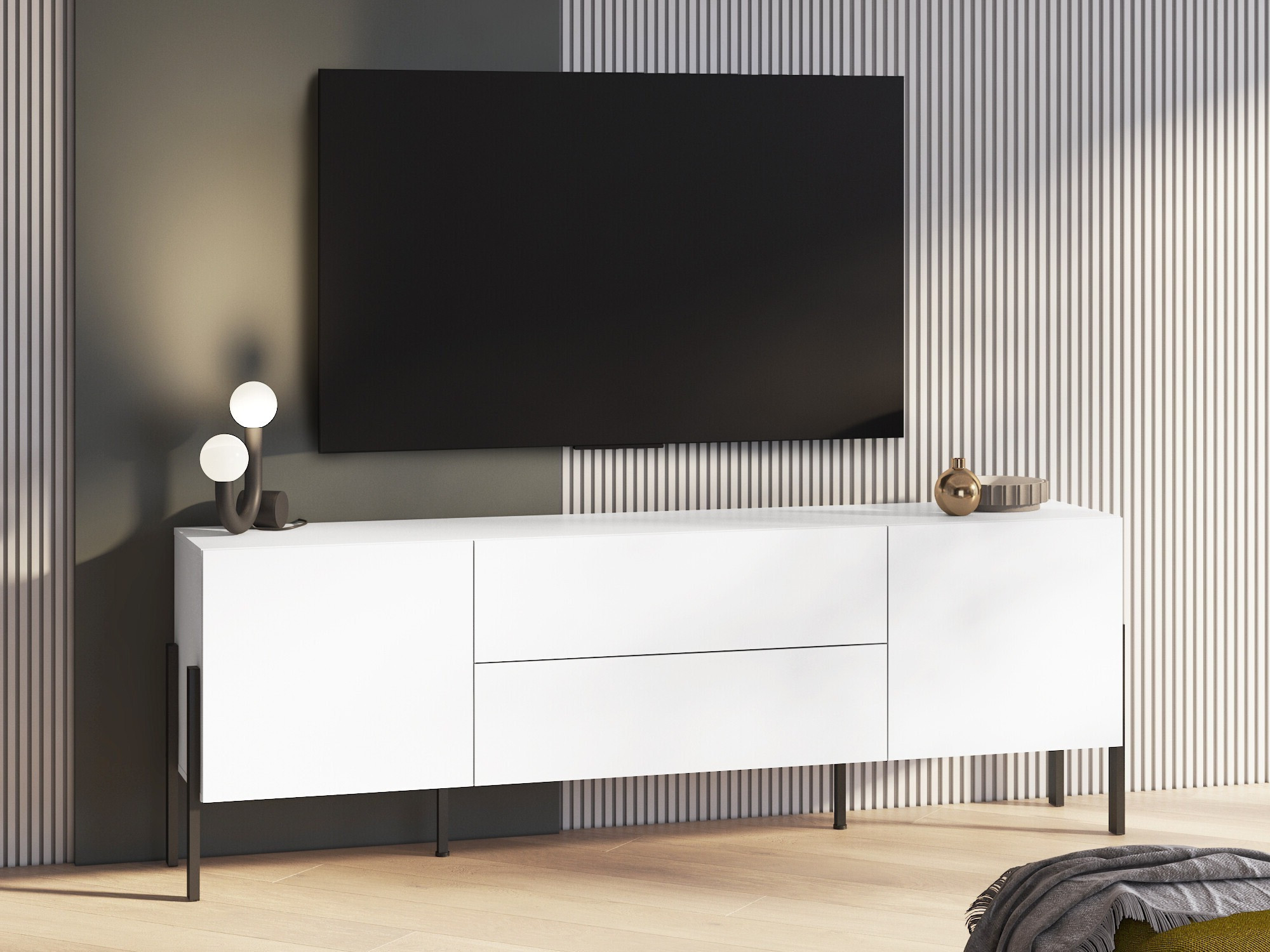 TV stand Etsore 102 (White)