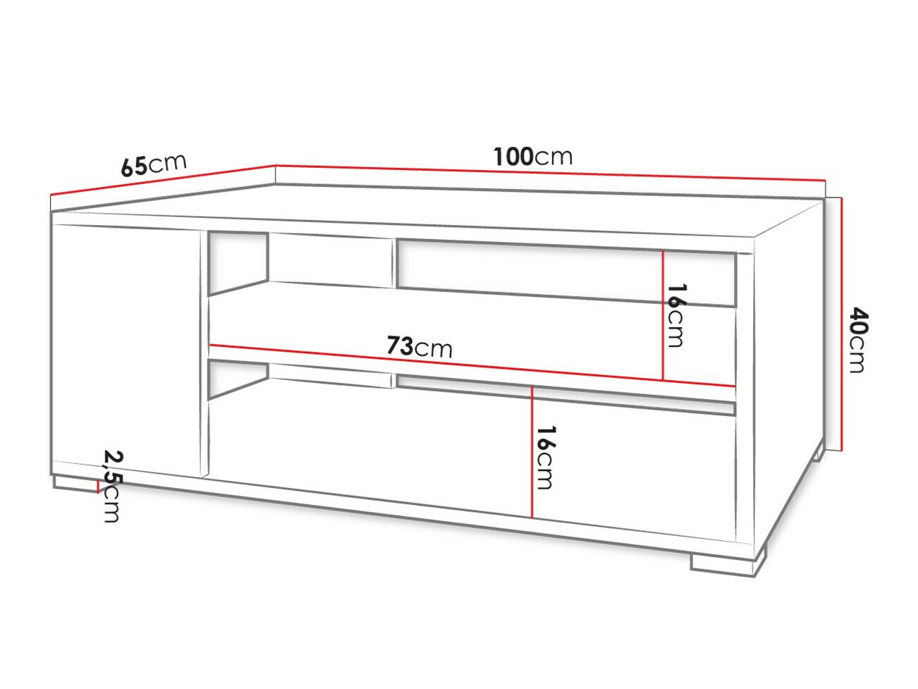 Coffee table Comfivo Casus