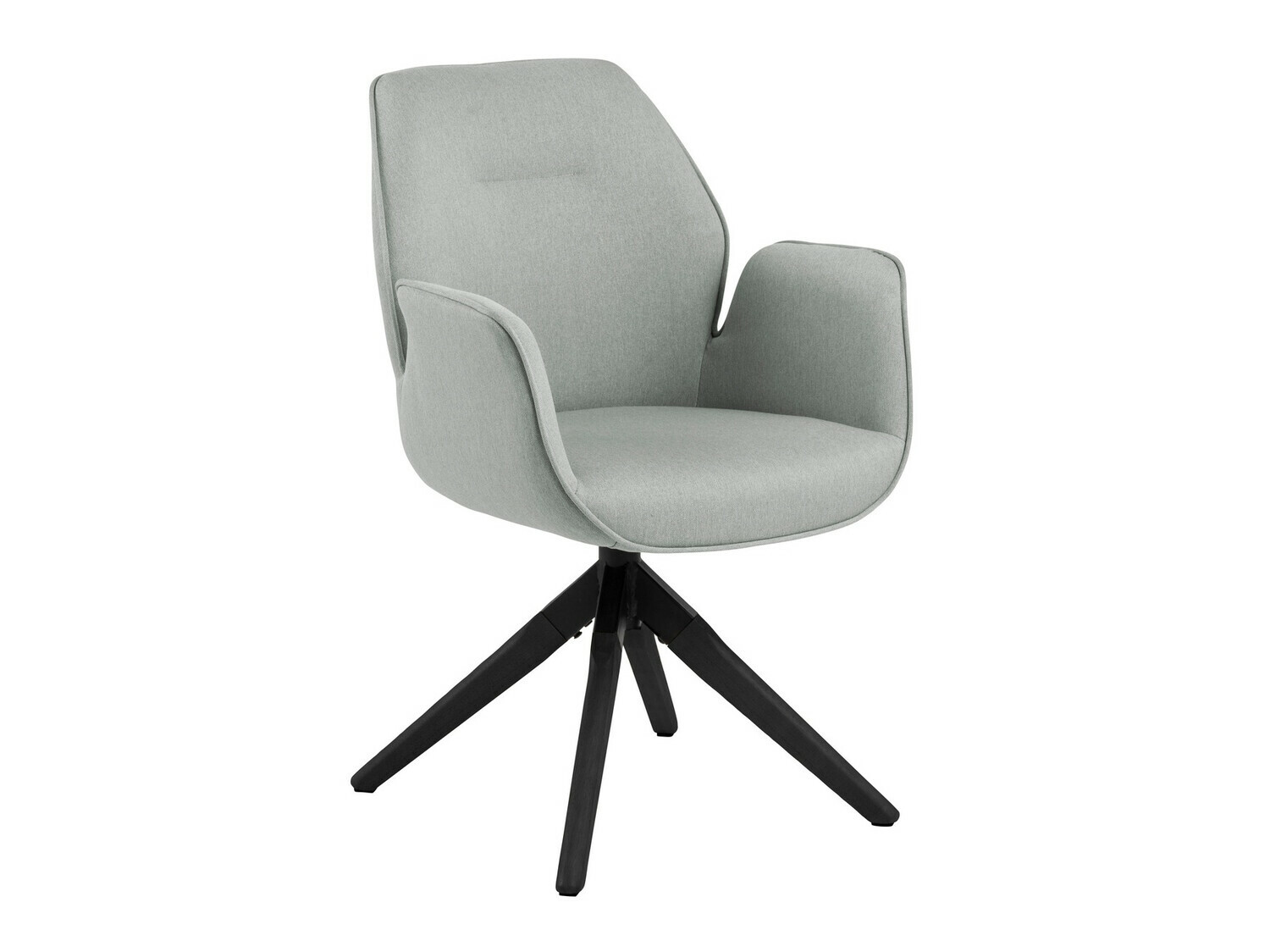 Chair Norsica 392 (Light grey + Black)