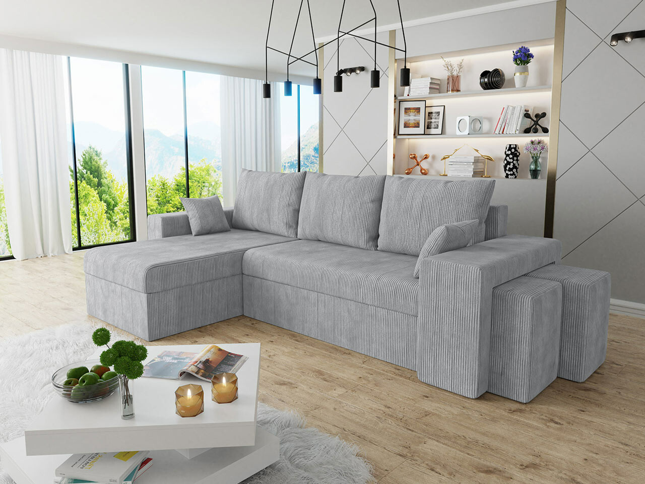 Corner sofa Memphis 138 (Poso 110)