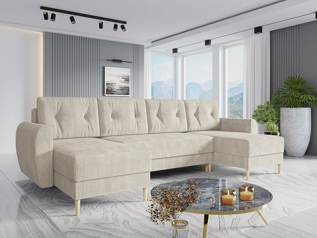 Corner sofa Memphis 140 (Poso 100)