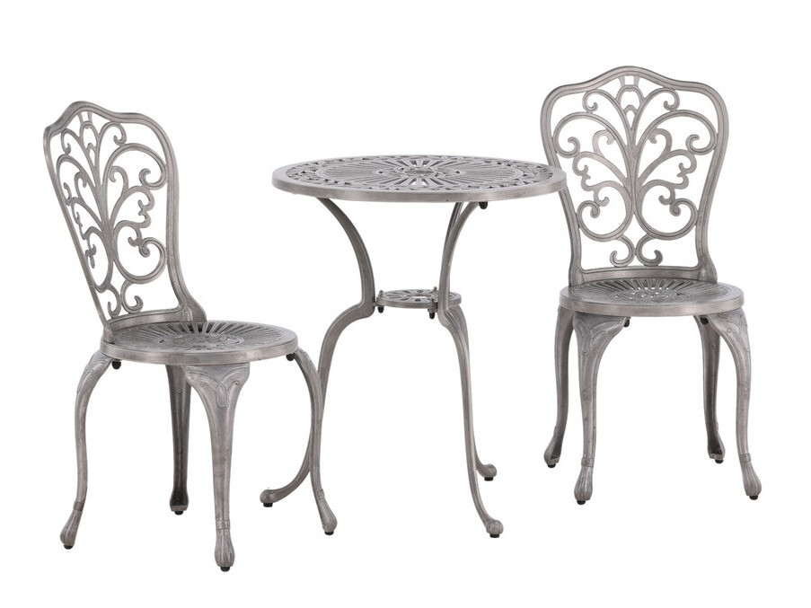 Balcony furniture set Dallas 4462 (Silver)