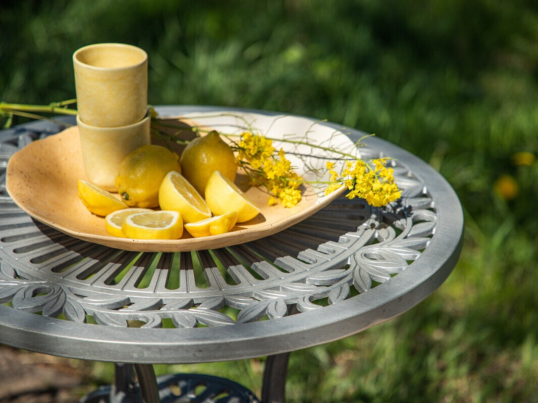 Balcony furniture set Dallas 4462 (Silver)