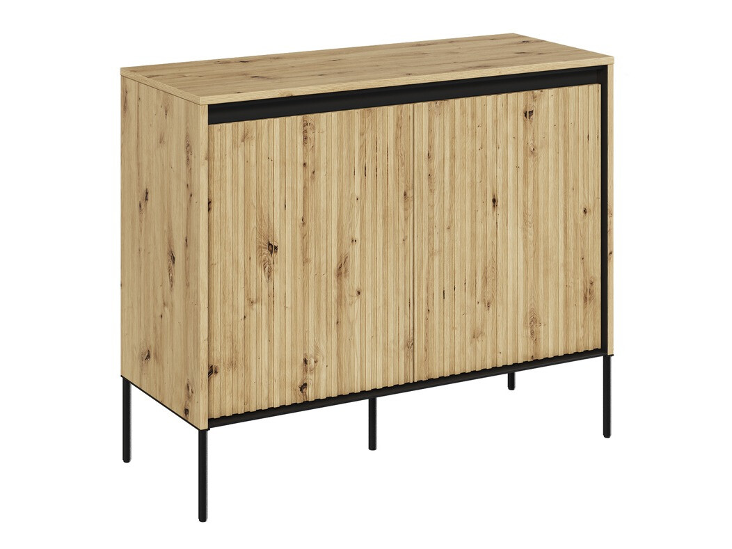 Sideboard Fernolu 101 (Artisan oak + Black)