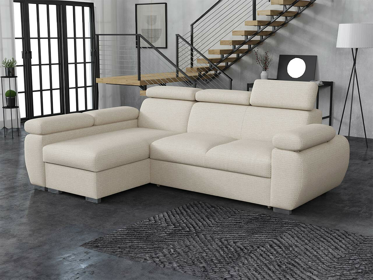 Corner sofa Columbus 132 (Aragon 03)